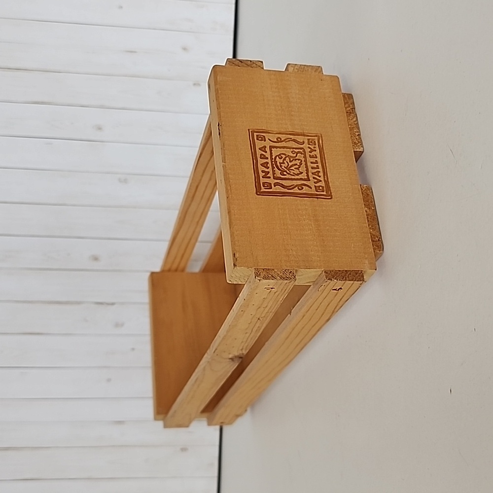 Napa Valley Wood Crate Box
